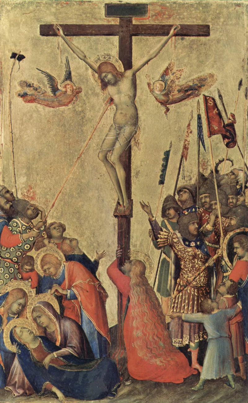 Korsfestelsen. «Lansespydet.» - Simone Martini