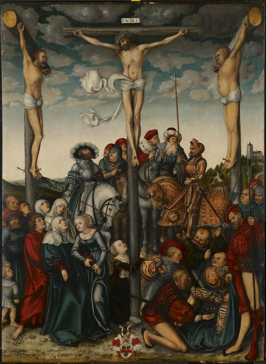 Korsfestelsen - Lucas Cranach den eldre