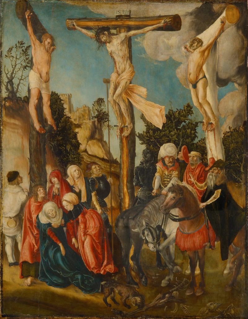 Korsfestelsen - Lucas Cranach den eldre