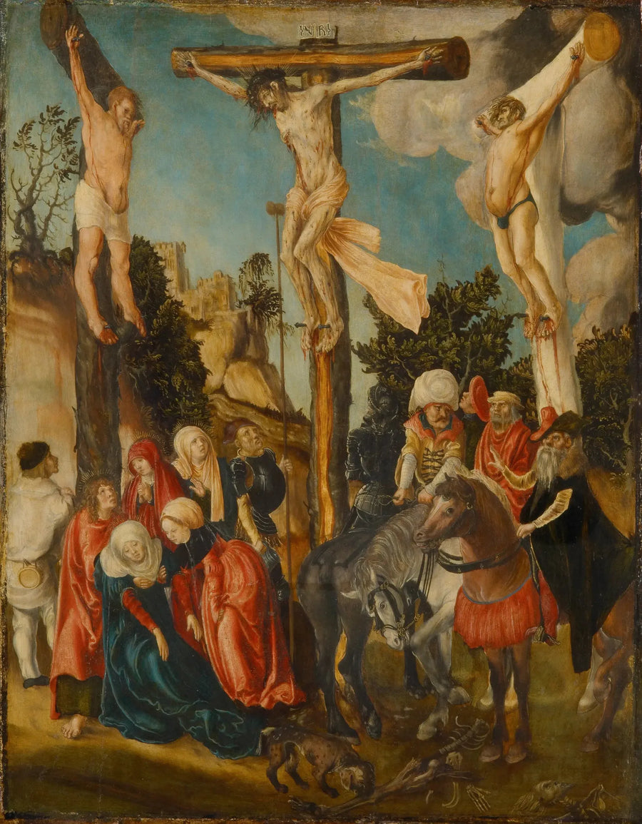 Korsfestelsen - Lucas Cranach den eldre