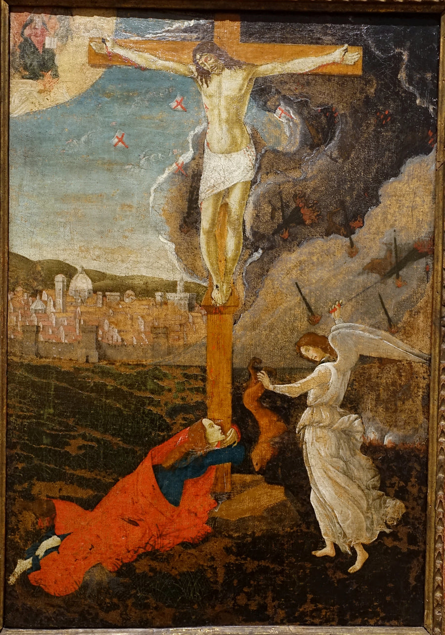 Mystisk korsfestelse - Sandro Botticelli