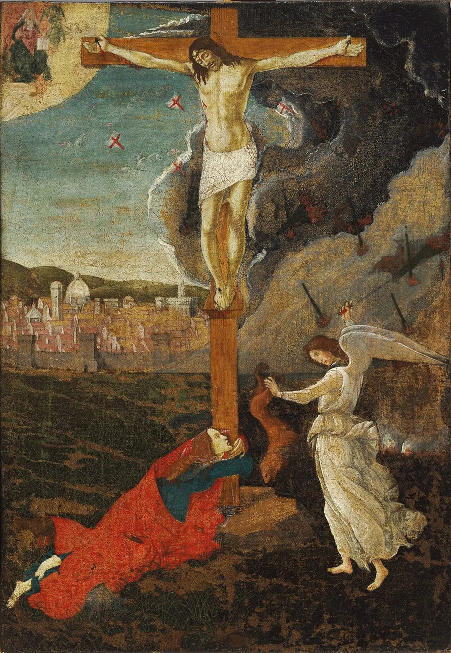 Mystisk korsfestelse - Sandro Botticelli