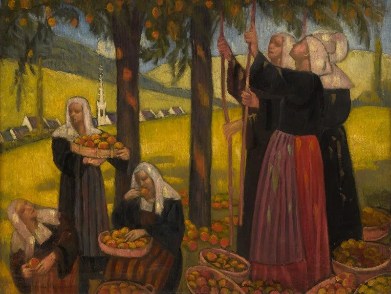 Galliske epleplukkere - Émile Bernard