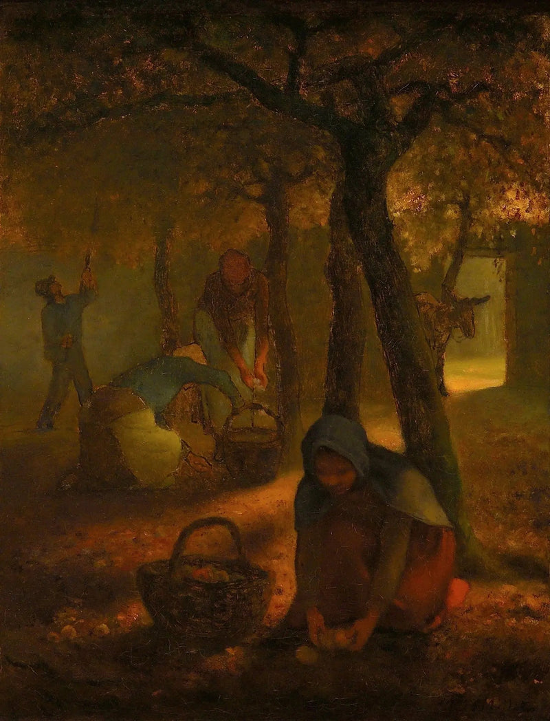 Epleplukkere - Jean-François Millet