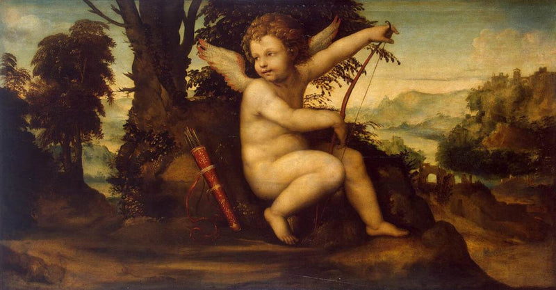 Kupid i landskapet - Il Sodoma (Giovanni Antonio Bazzi)