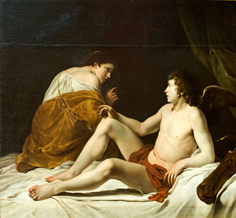 Kupid og Psyche - Orazio Gentileschi