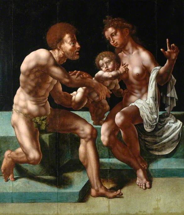 Cybèle ber Saturn om å spare barnet hennes - Jan Gossaert