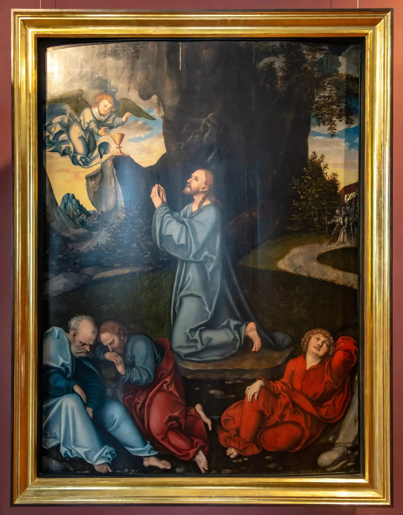Kjærlighetens syklus: Lidelse i hagen - Lucas Cranach den eldre