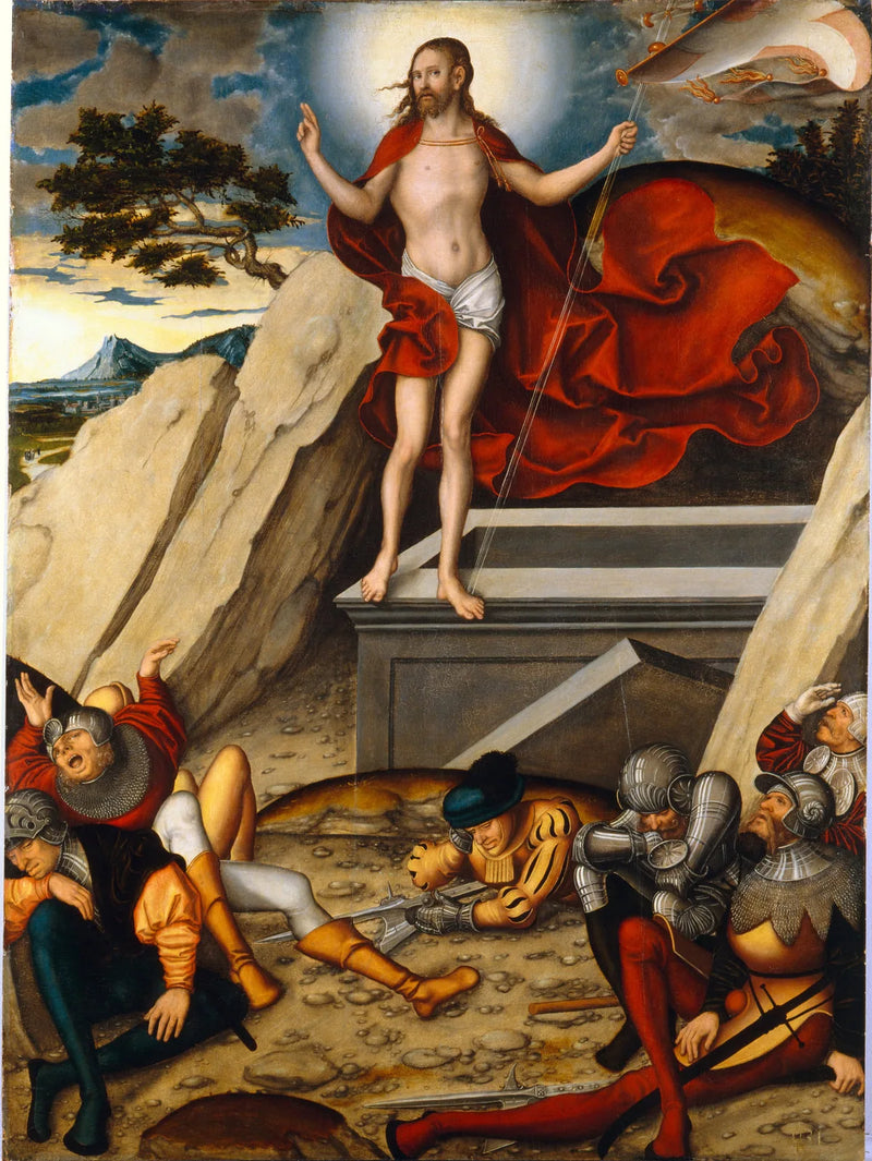 Kjærlighetens syklus: Oppstandelsen - Lucas Cranach den eldre
