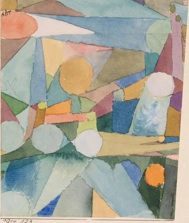Etter en skisse fra Zürich - Paul Klee
