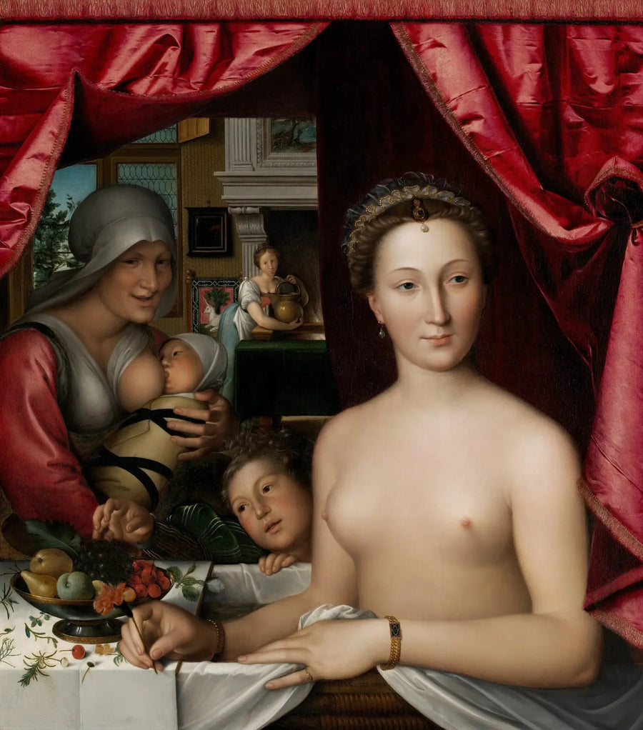 Dame i badet - François Clouet

Source:
Dame au bain - François Clouet