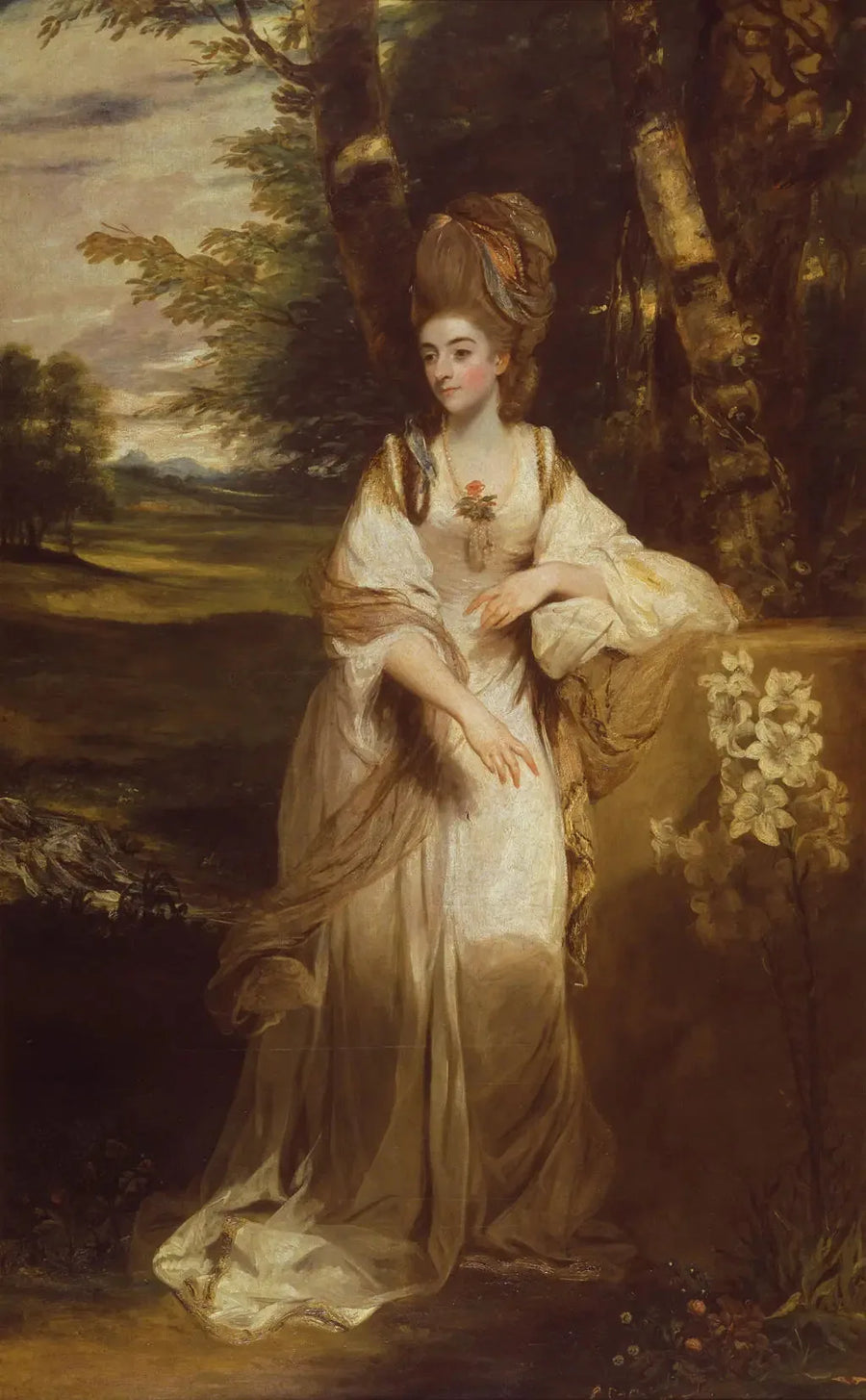 Dame av Bampfylde - Joshua Reynolds