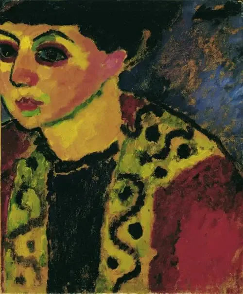 Dame foran den blå bakgrunnen - Alexej von Jawlensky

Source:
Dame devant le fond bleu - Alexej von Jawlensky