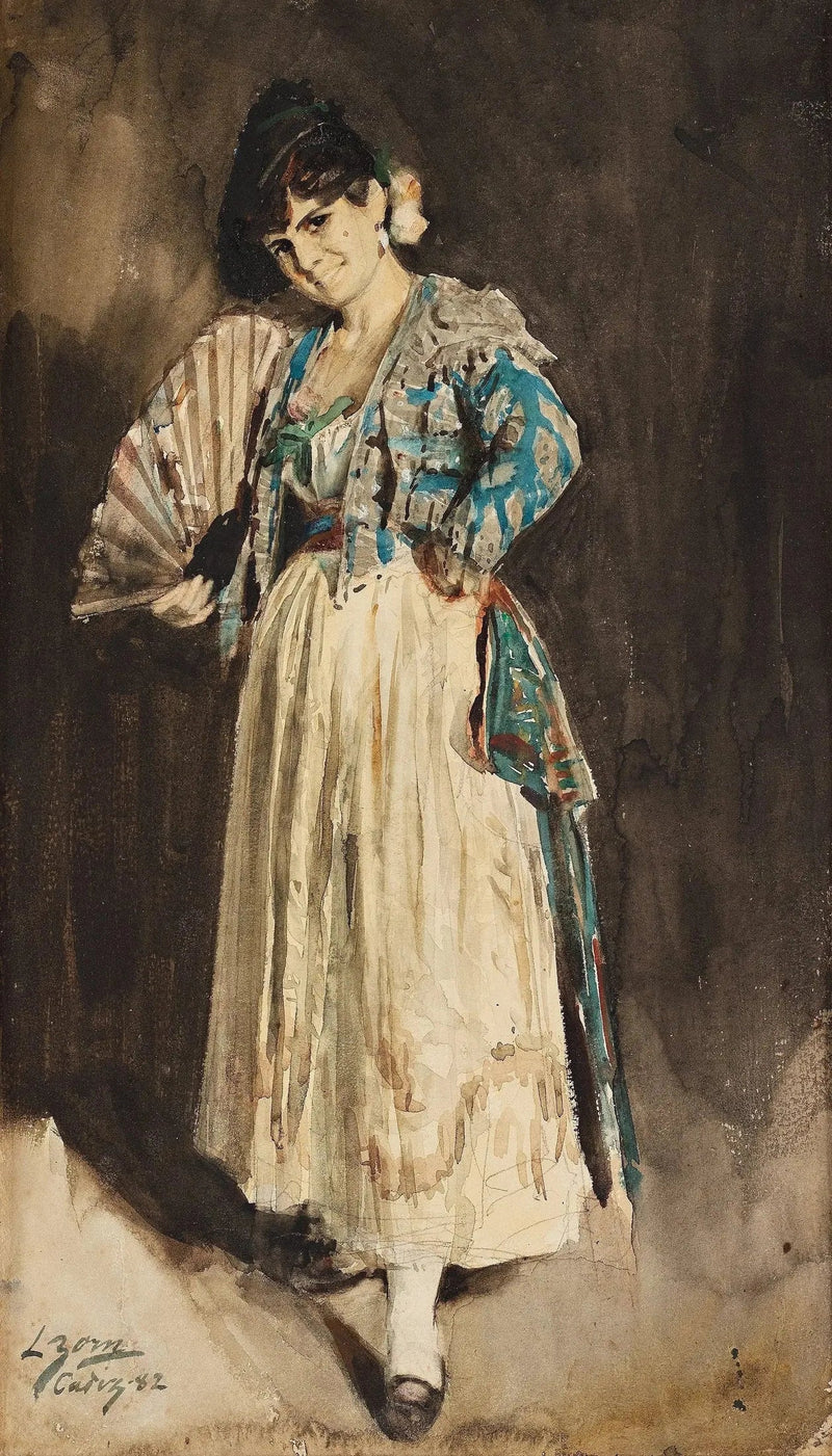 Spansk dame med svart beret - Anders Zorn

Source:
Dame espagnole avec béret noir - Anders Zorn