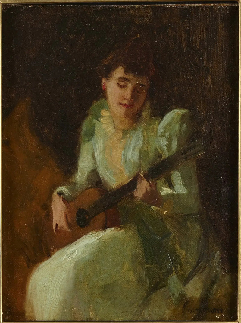 Dame som spiller gitar - William Merritt Chase

Source:
Dame jouant de la guitare - William Merritt Chase