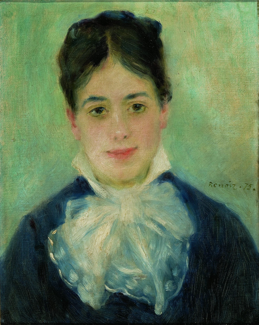 Portrett av Alphonsine Fournaise - Pierre-Auguste Renoir