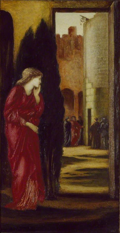 Danaé og Kobbertårnet - Edward Burne-Jones