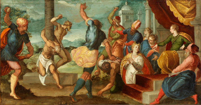 Daniel i dommen over de gamle - Jacopo Tintoretto