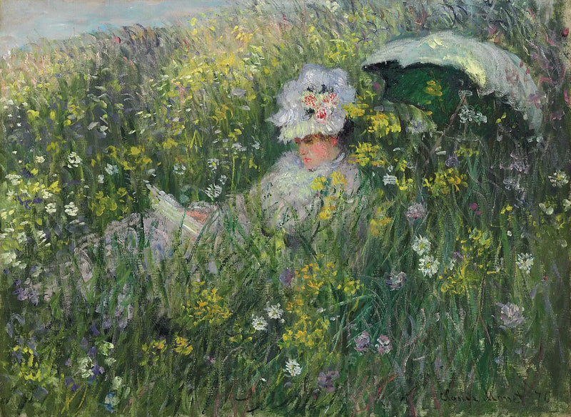 I engen - Claude Monet