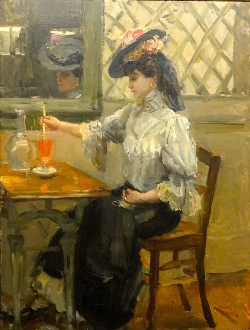 I kafeen - Isaac Israëls