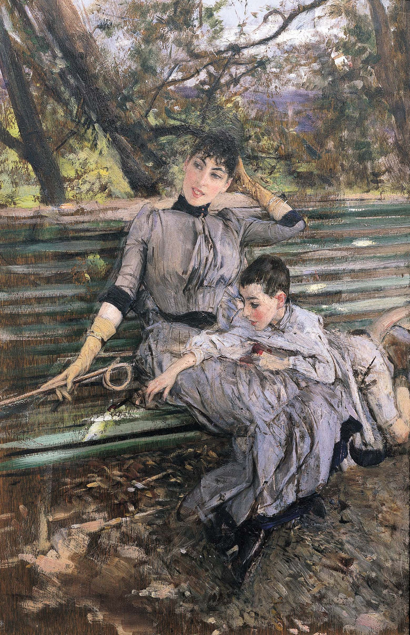 I hagen. Alaide og Ottavio Banti - Giovanni Boldini