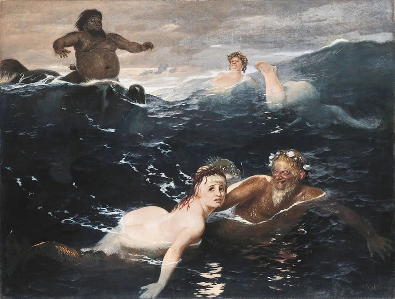 I bølgene - Arnold Böcklin

Source:
Dans le jeu des Vagues - Arnold Böcklin