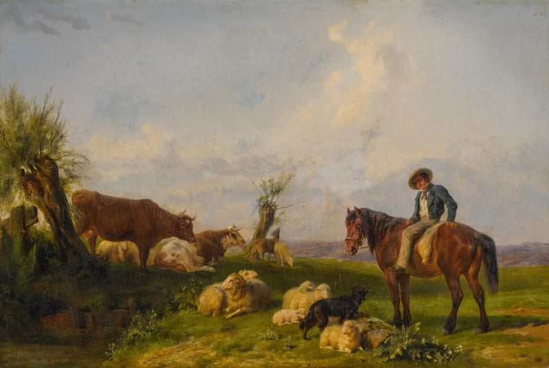 På engen - Rosa Bonheur