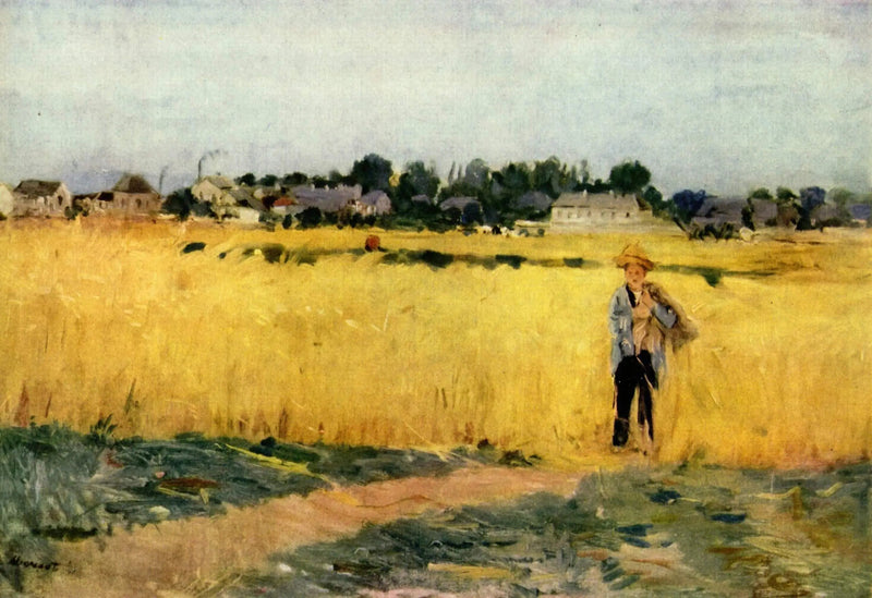 I kornåkeren - Berthe Morisot