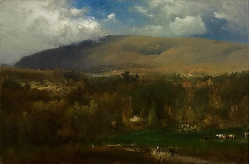 I åsene i Berkshire - George Inness

Source:
Dans les collines du Berkshire - George Inness