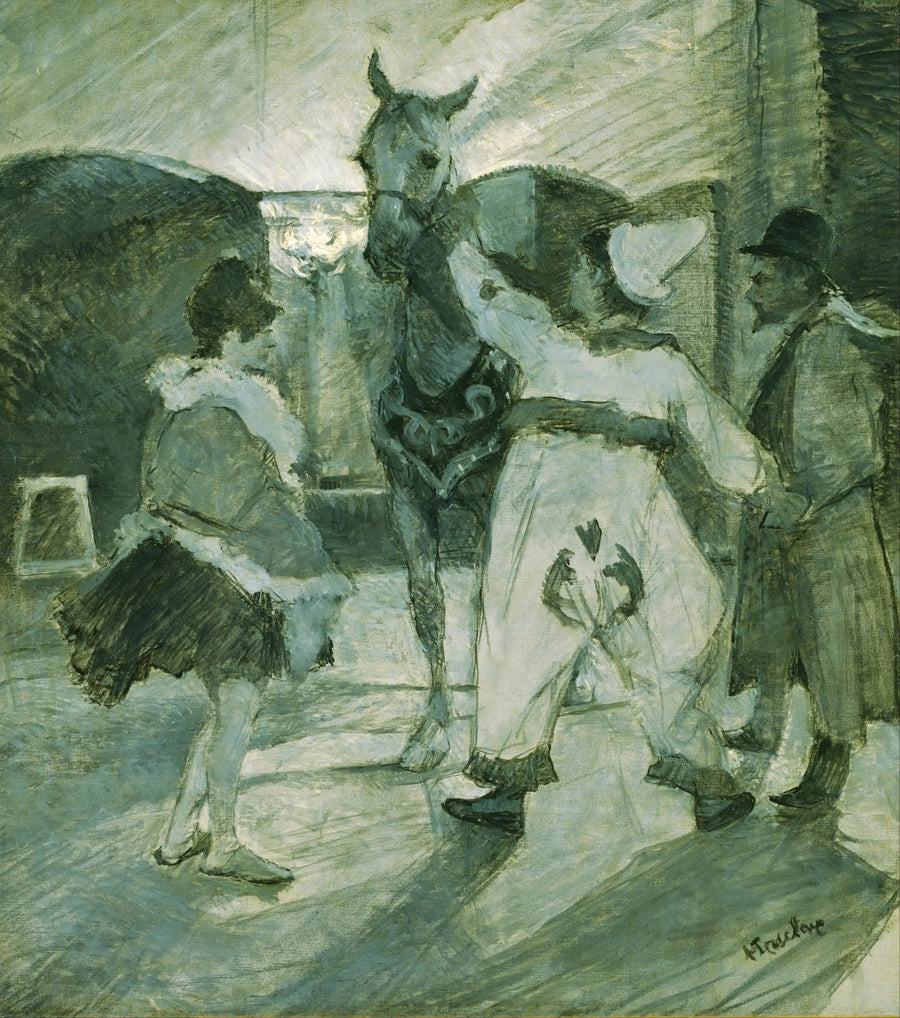 Bak kulissene i sirkuset - Henri de Toulouse-Lautrec