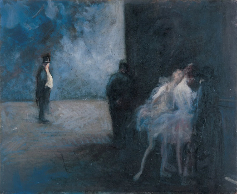Bak kulissene – Symfoni i blått - Jean-Louis Forain