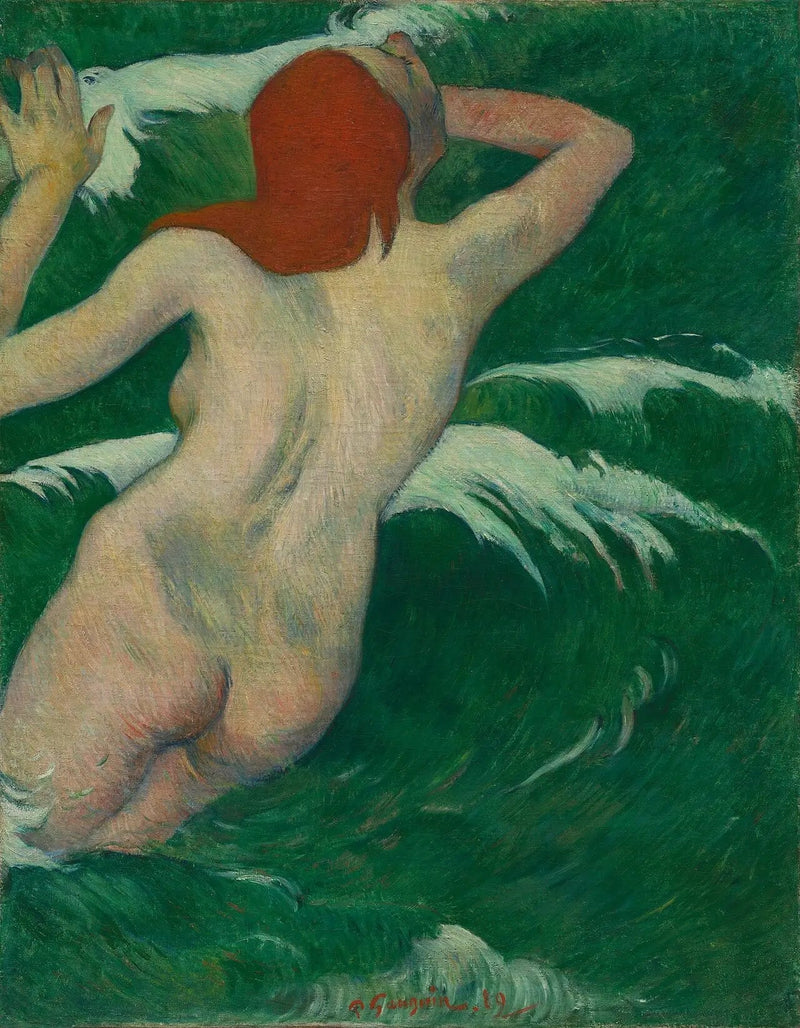 I bølgene - Paul Gauguin