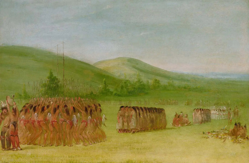 Balldans, Choctaw - George Catlin

Source:
Danse de balle, Choctaw - George Catlin