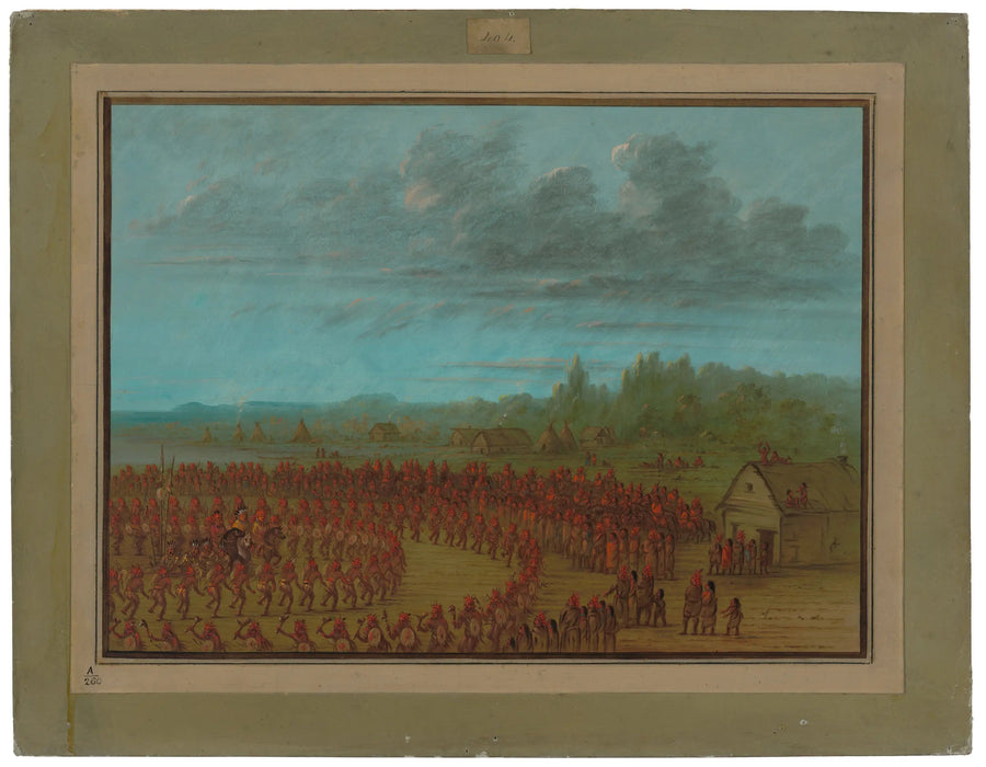 Saukienes krigsdans - George Catlin

Source:
Danse de guerre des Saukies - George Catlin