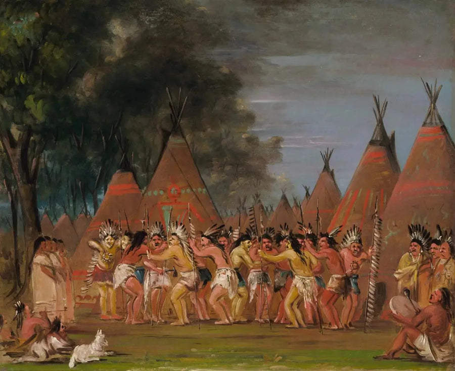 Danse av sjefene, munningen av Teton-elven - George Catlin

Source:
Danse des chefs, embouchure de la rivière Teton - George Catlin