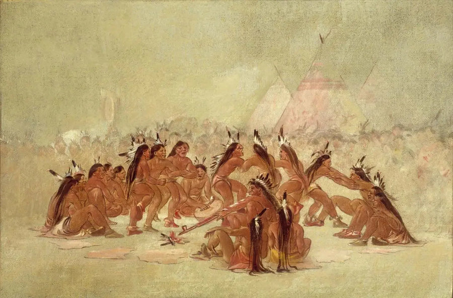 Danse av calumet, Assiniboine - George Catlin

Source:
Danse du calumet, Assiniboine - George Catlin