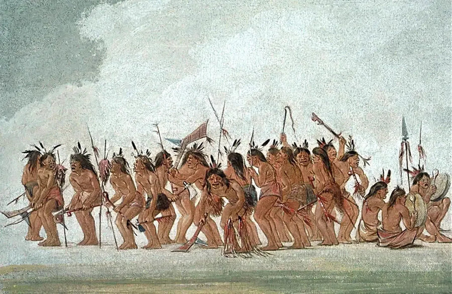 Hundedans ved Fort Snelling - George Catlin

Source:
Danse du chien à Fort Snelling - George Catlin