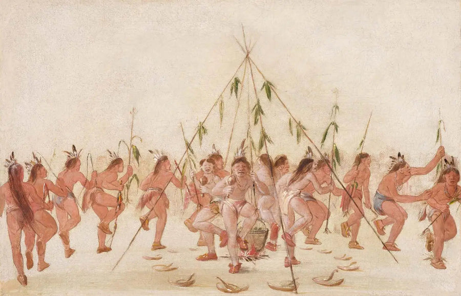 Dans av grønn mais, Hidatsa - George Catlin

Source:
Danse du maïs vert, Hidatsa - George Catlin