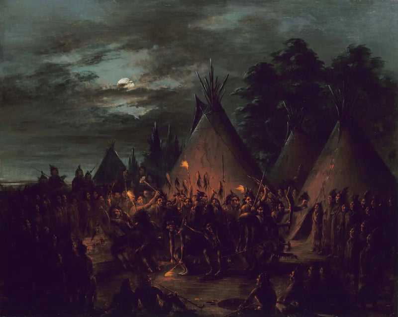 Danse av hodebunn, Sioux - George Catlin

Source:
Danse du scalp, Sioux - George Catlin