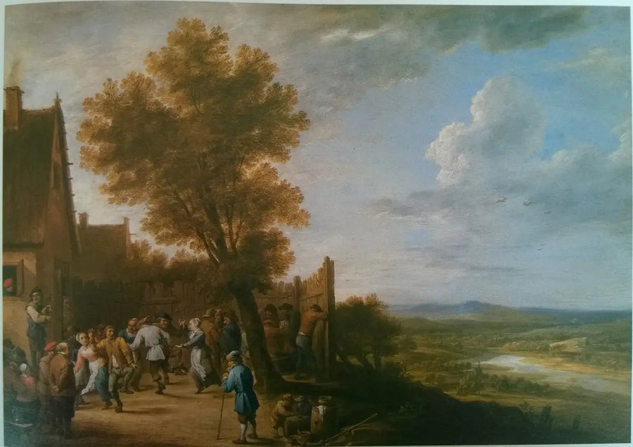 Danse i landsbyen med utsikt over en elv - David Teniers den Yngre

Source:
Danse du village avec vue sur une rivière - David Teniers le Jeune