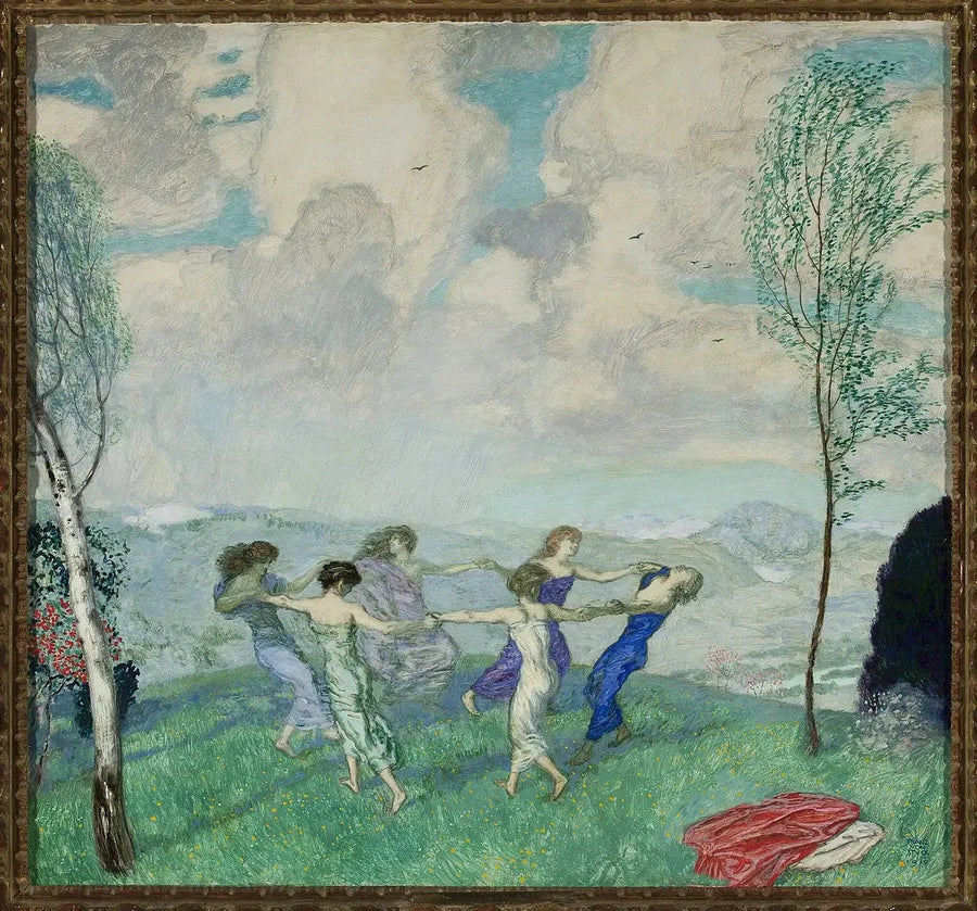 Danse i Sirkel - Franz Von Stuck
