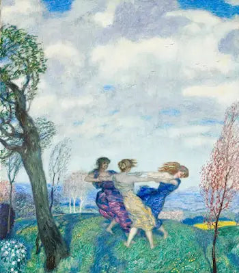 Danse ronde - Franz Von Stuck