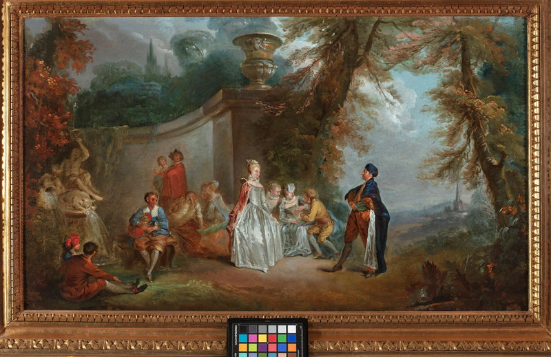Veneziansk dans (Venezia-fester) - Antoine Watteau