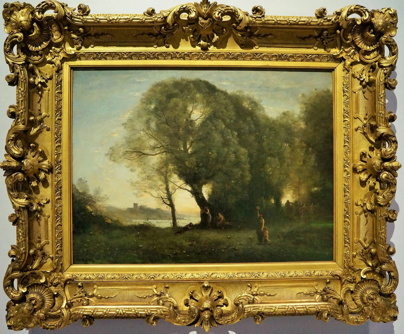 Virgilianske danserinner - Jean-Baptiste Camille Corot