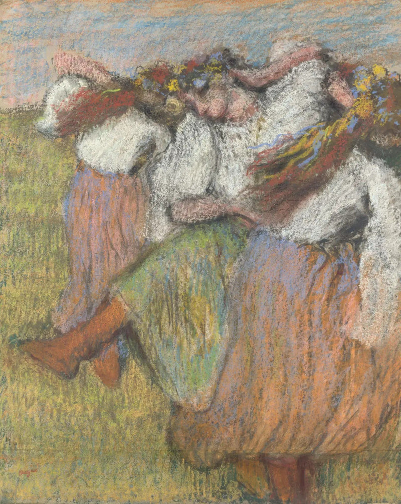 Ukrainske dansere - Edgar Degas