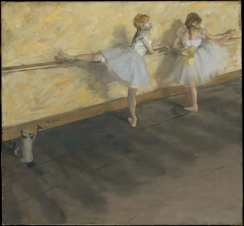 Dansere ved stangen - Edgar Degas