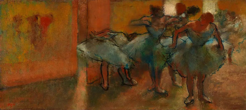 Hjemmeværende dansere - Edgar Degas