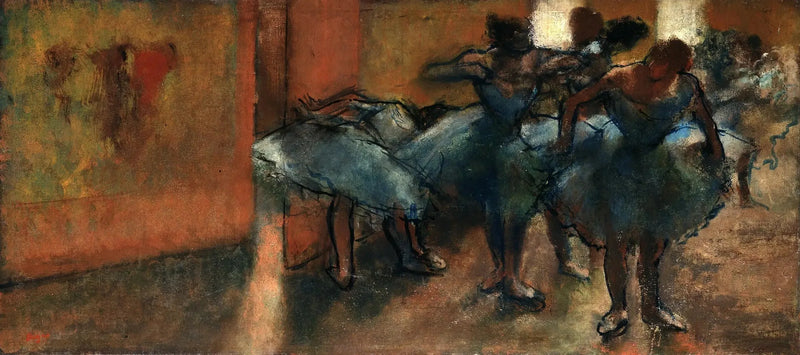 Hjemmeværende dansere - Edgar Degas