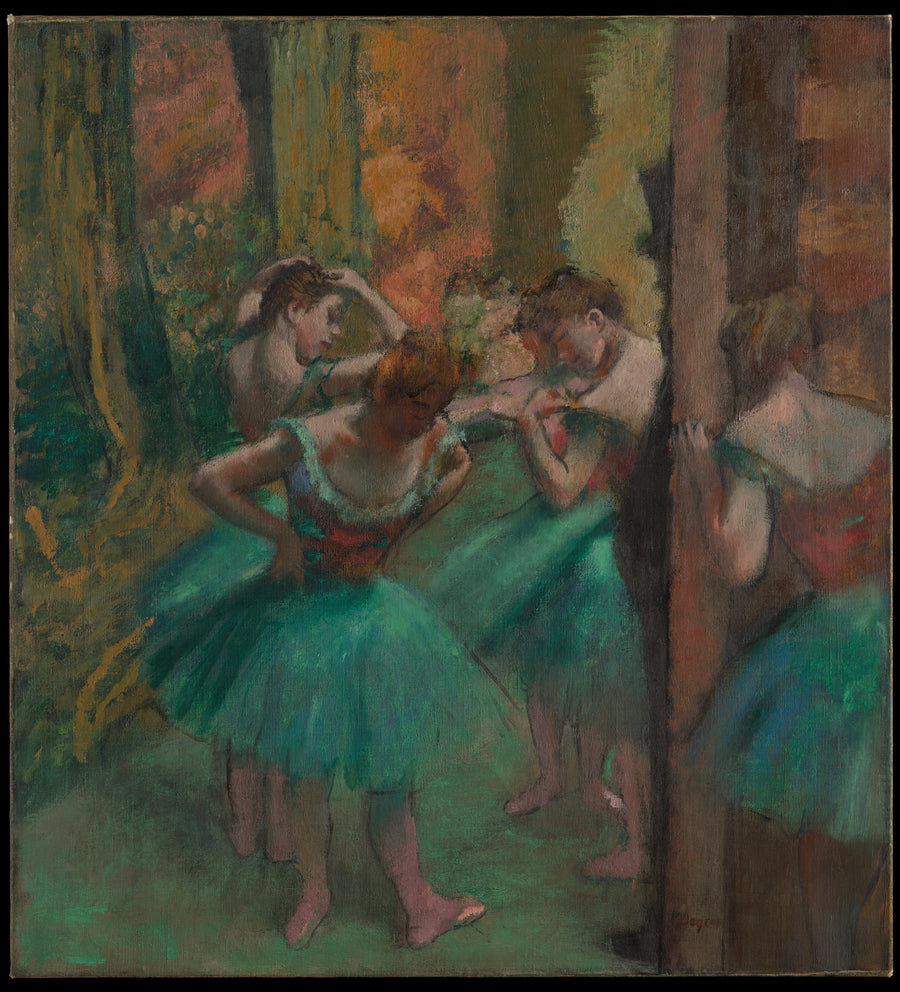 Danseuses, rose et vert - Edgar Degas