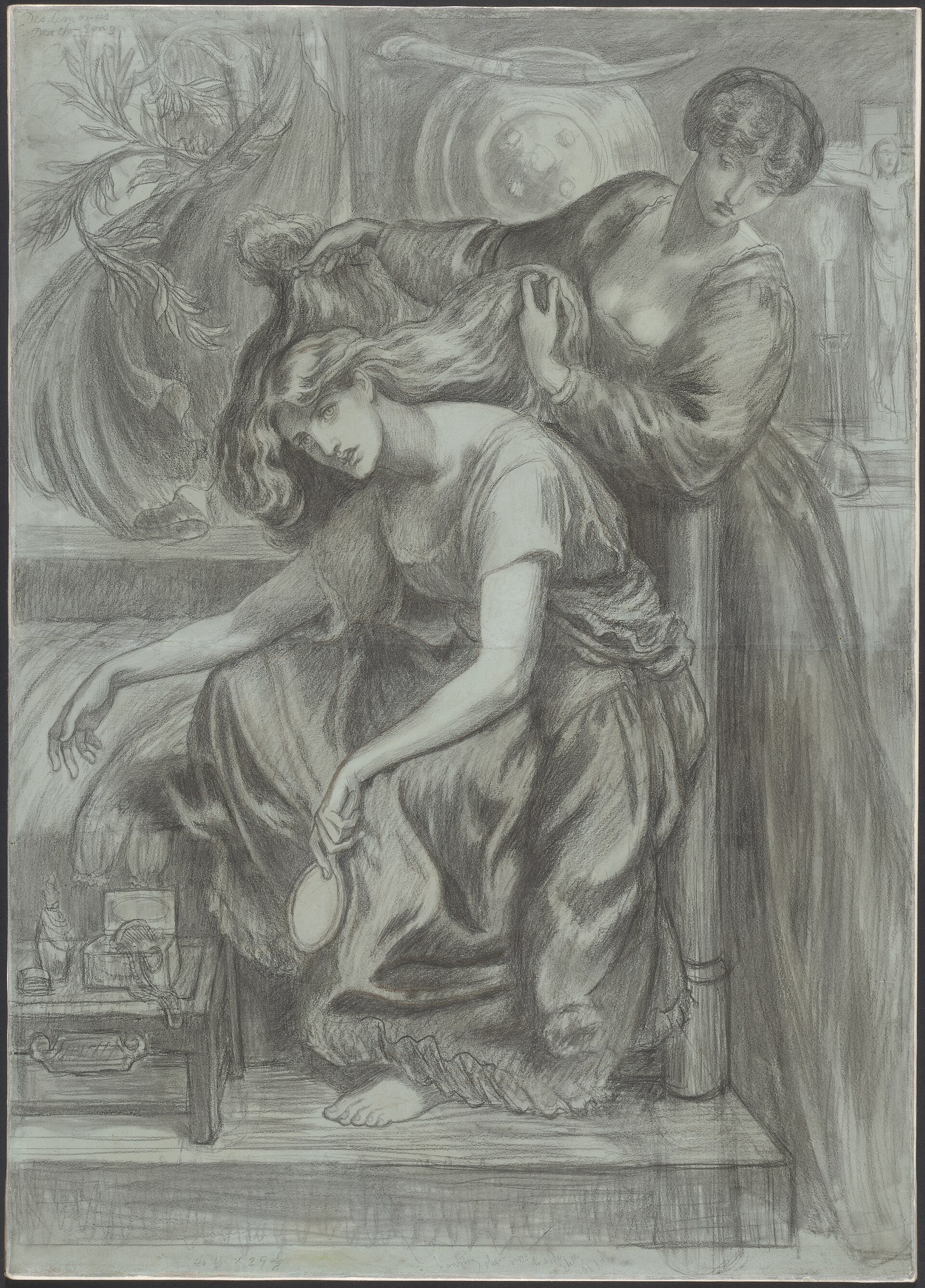 Le Chant de mort de Desdémone - Dante Gabriel Rossetti